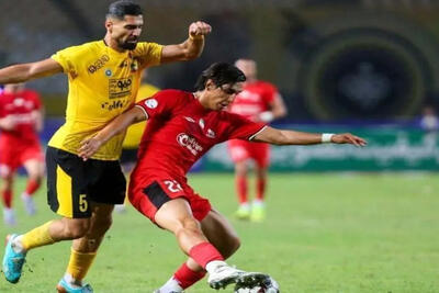 برتری تراکتور مقابل سپاهان در نیمه نخست