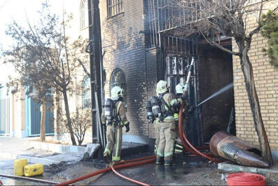 آتش‌سوزی ‌یک واحد مسکونی در بندرعباس