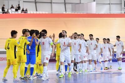 آزمون بزرگ افغانستان برابر غول فوتسال آسیا - پارس فوتبال