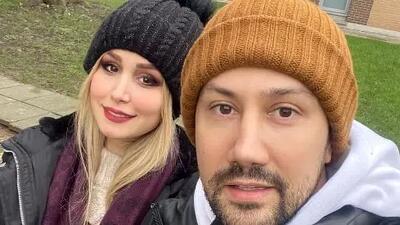  نگاهی به تولد باصفای پدر شاهرخ استخری در کنار خانواده شادش / با کیک سه بعدی و منحصربفرد