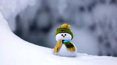  با این کاردستی آدم‌برفی، زمستان را به خانه بیاور!