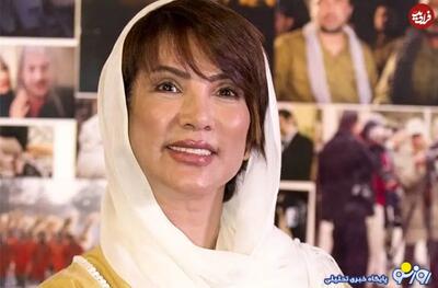  مهشید افشارزاده ۲۲ ساله در کنار رضا رویگری