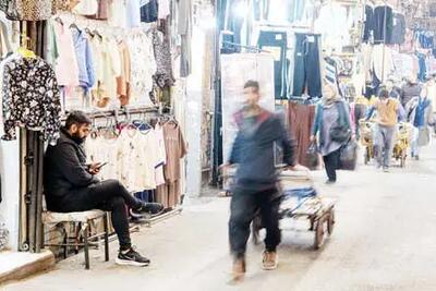 کارگران بازار در مضیقه