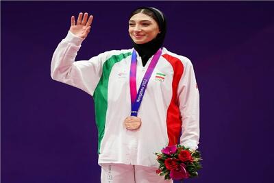 مبینا نعمت‌زاده در امارات طلایی شد