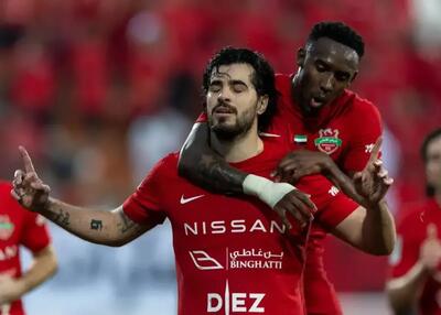 صعود شباب الاهلی به نیمه نهایی جام ریاست جمهوری امارات / گلزنی لژیونر ایرانی