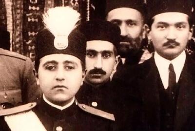 «احمدشاه» به اتفاق ولیعهد انگلستان و در لندن