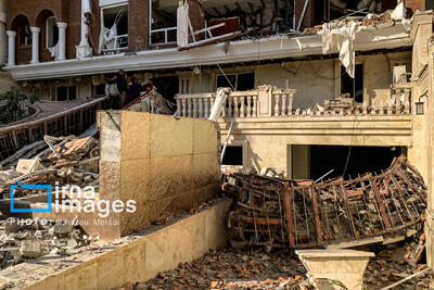 انفجار یک ساختمان در بندرعباس