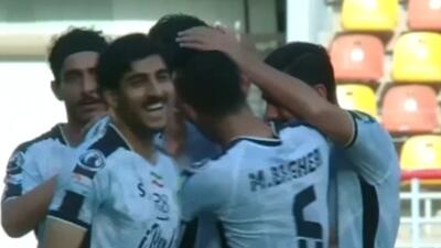 گل اول آلومینیوم به استقلال خوزستان (اژدهاکش)