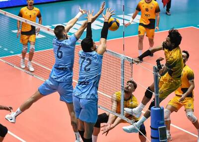  نیم فصل لیگ برتر والیبال به ایستگاه آخر رسید