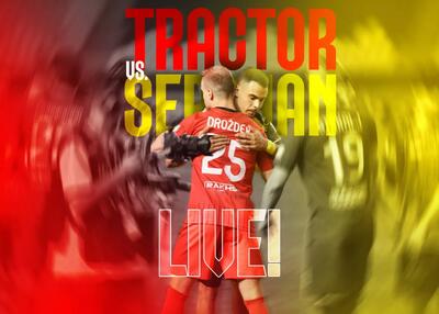 زنده با بازی حساس تراکتور مقابل سپاهان