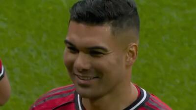 گل اول منچستریونایتد به فولام (کاسمیرو)