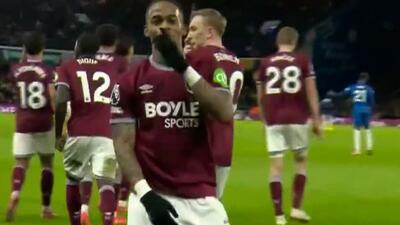  گل دوم وستهم به چلسی توسط سامرویل