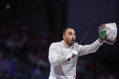 کاپیتان تیم ملی شمشیربازی به آمریکا رفت