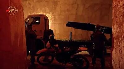 تصاویر آماده سازی موشک‌ها برای مقابله با حمله آمریکا به ایران