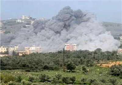 حملات هوایی گسترده اسرائیل به جنوب لبنان