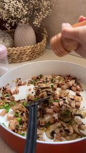  فیلم طرز تهیه پاستا پیتزایی؛ ترکیب وسوسه‌انگیز با طعمی متفاوت