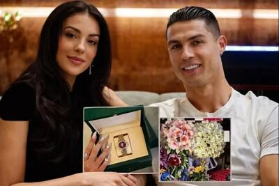 رونالدو برای تولد جورجینا سنگ‌تمام گذاشت؛ هدیه‌ای با قیمتی قابل‌توجه