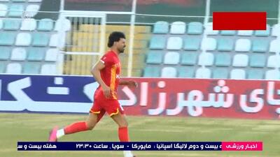 گل اول فولاد خوزستان به خیبر خرم آباد (رامین رضاییان)