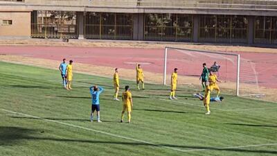 خلاصه بازی فرد البرز 1-1 مس شهر بابک؛ هفته بیستم لیگ یک از قاب دوربین فوتبالی