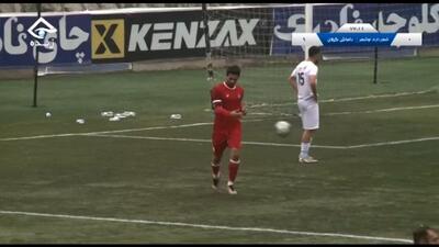 گل اول شهرداری نوشهر به داماش (امیرحسین موسی زاده)