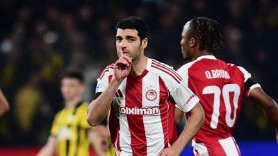 پنالتی شجاعانه طارمی؛ المپیاکوس از شکست فرار کرد