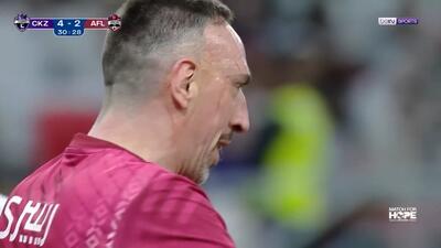 گل عجیب فرانک ریبری در دیدار خیریه