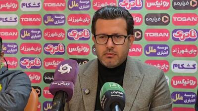 صحبت‌های فرید صفایی فرد سرمربی فرد البرز بعد از بازی با مس شهر بابک