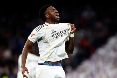  واکنش وینیسوس به اعتراض تماشاگران در برنابئو