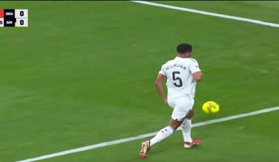 ویدئو: لحظه مصدومیت ناگهانی بلینگام روی پاس ماستانتوتو