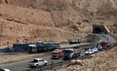  مسدودیت تونل تنگه زاغ استان هرمزگان به مدت 3 شب
