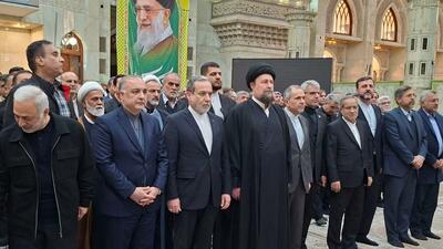 تجدید میثاق عراقچی و معاونان وزارت خارجه با آرمان‌های امام (ره)