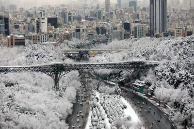 وضعیت هوای فردا تهران سه شنبه ۱۴ بهمن ۱۴۰۴ / تهرانی ها منتظر بارش برف باشند