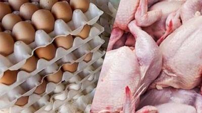  قیمت مرغ و تخم مرغ در بازار