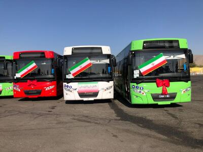 اتوبوس‌های جدید وارد تهران شدند