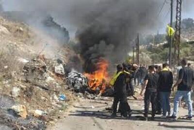  زخمی شدن ۶ نفر در حمله اسرائیل به یک خودرو در جنوب لبنان