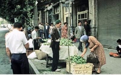  عکس/  خیابان جمهوری تهران؛ سال ۱۳۳۳