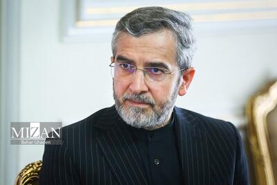  باقری: بنایی بر انتقال مواد غنی شده هسته‌ای به هیچ کشوری نداریم