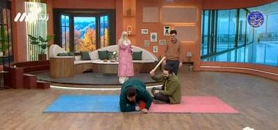 شاهکار تازه دو مجری شبکه سه روی آنتن زنده/ ببینید