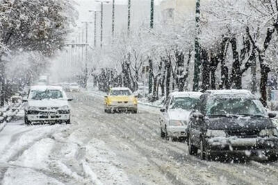 برف، باران و یخبندان البرز را فرا می‌گیرد