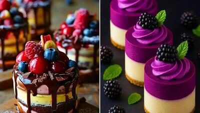  ایده های خوشمزه با مینی کیک های شگفت انگیز که هر مهمانی را خاص تر می کند + تصاویر