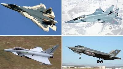 از اف-22 تا سوخو-57؛ آشنایی با 7 مورد از قدرتمندترین هواپیماهای نظامی جهان در نبرد مدرن / ایران محروم از هواپیماهای پیشرفته