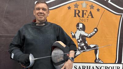  مربی سرشناس شمشیربازی روسیه به ایران آمد