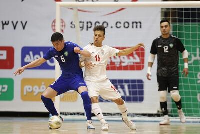 ایران – ازبکستان/ نبرد زودهنگام مدعیان در یک‌چهارم نهایی فوتسال آسیا