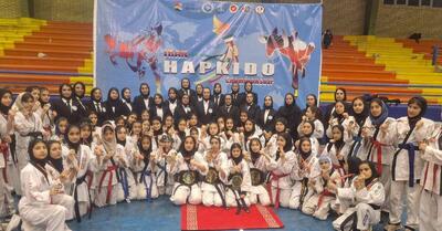 تیم گیلان قهرمان رقابت‌های هاپکیدو بانوان کشور شد