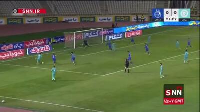  گل اول پیکان به استقلال توسط علی آزادمنش در دقیقه ۷۱
