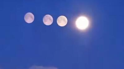  تصاویر چهار خورشید در آسمان روسیه!