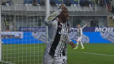 گل چهارم یوونتوس به پارما (جاناتان دیوید)