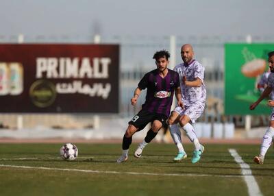 لیگ یک/ بنفش‌ها چارچوب را ندیدند!