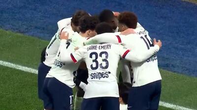 گل دوم پاری سن ژرمن به استراسبورگ (مندز)