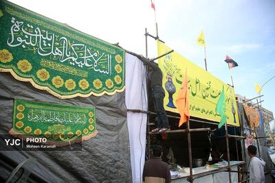  آماده سازی شهر قم برای جشن نیمه شعبان ۱۴۰۴